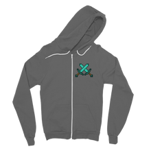 Load image into Gallery viewer, Double Sword Adult Zip Hoodie