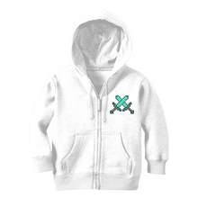 Load image into Gallery viewer, Double Sword Classic Kids Zip Hoodie